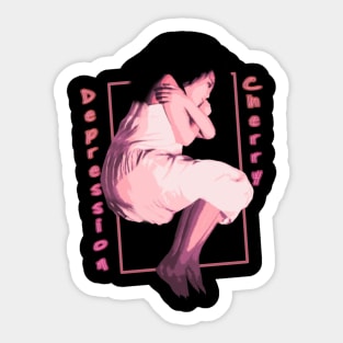 Depression Cherry Sticker